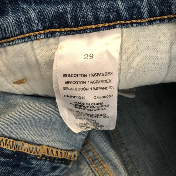 SAM EDELMAN The Derby Bermuda Denim Short Size 8 - Picture 5 of 8